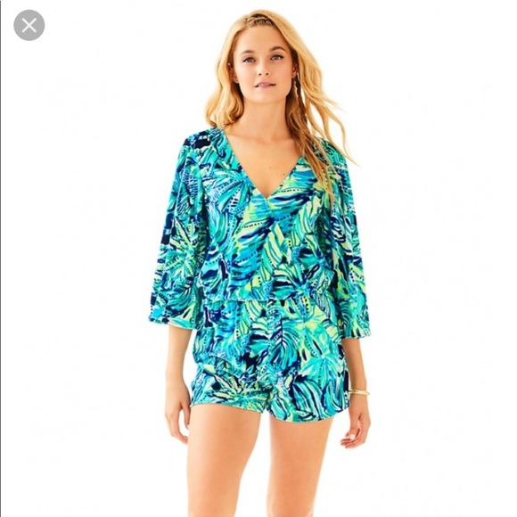 Lilly Pulitzer Other - Lilly Pulitzer Viviana Romper XXS